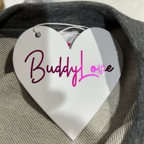 Buddy Love Willa Sweatshirt Dress Size Extra Small - NWT - Picture 7 of 8